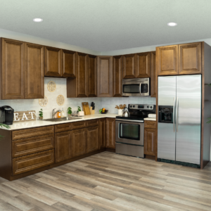 dark caramel full kitchen 6