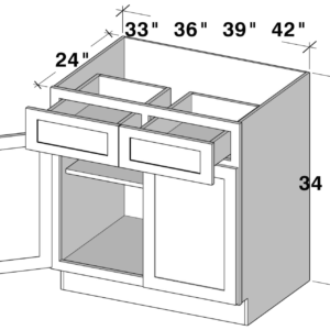 B33 cabinet dimensions - Lafayette Cabinets