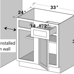 BBC33-9 cabinet dimensions - Lafayette Cabinets