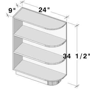 BES09 cabinet dimensions - Lafayette Cabinets