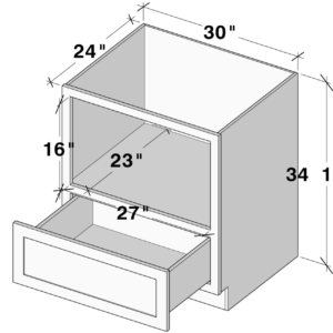 BMC30 cabinet dimensions - Lafayette Cabinets