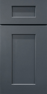 Cyber Grey cabinet door - Lafayette Cabinets