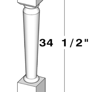 DLS 4X4X36 cabinet dimensions - Lafayette Cabinets