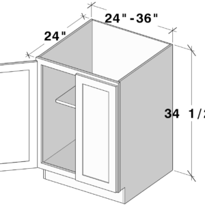 FDB24 cabinet dimensions - Lafayette Cabinets