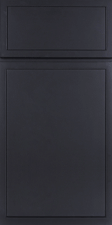 Slim Shaker Ebony cabinet door - Lafayette Cabinets