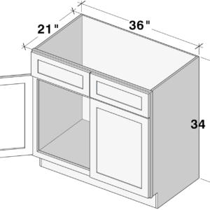 VSB36 cabinet dimensions - Lafayette Cabinets