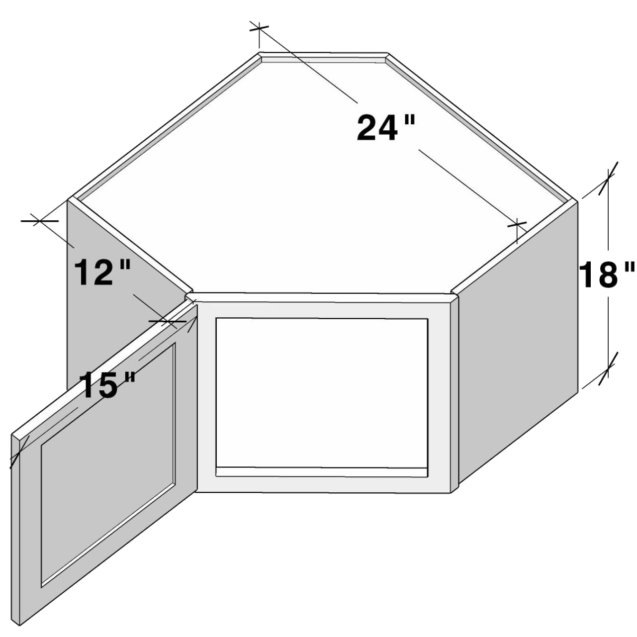 wdc241812 WDC241812 cabinet dimensions - Lafayette Cabinets