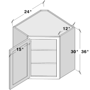 WDC243012 cabinet dimensions - Lafayette Cabinets