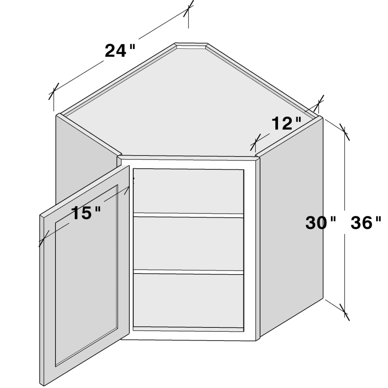 wdc243012 WDC243012 cabinet dimensions - Lafayette Cabinets
