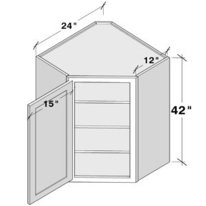WDC244212 cabinet dimensions - Lafayette Cabinets