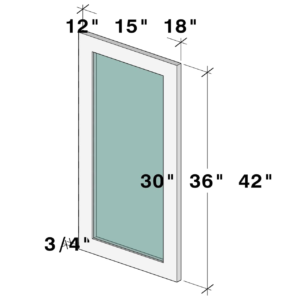 WG1230 cabinet dimensions - Lafayette Cabinets