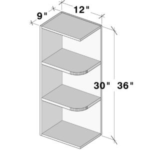WEOS0930 cabinet dimensions - Lafayette Cabinets