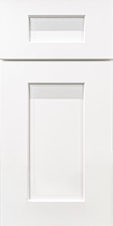 White Shaker cabinet door - Lafayette Cabinets