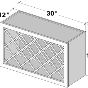 WRC3018 cabinet dimensions - Lafayette Cabinets